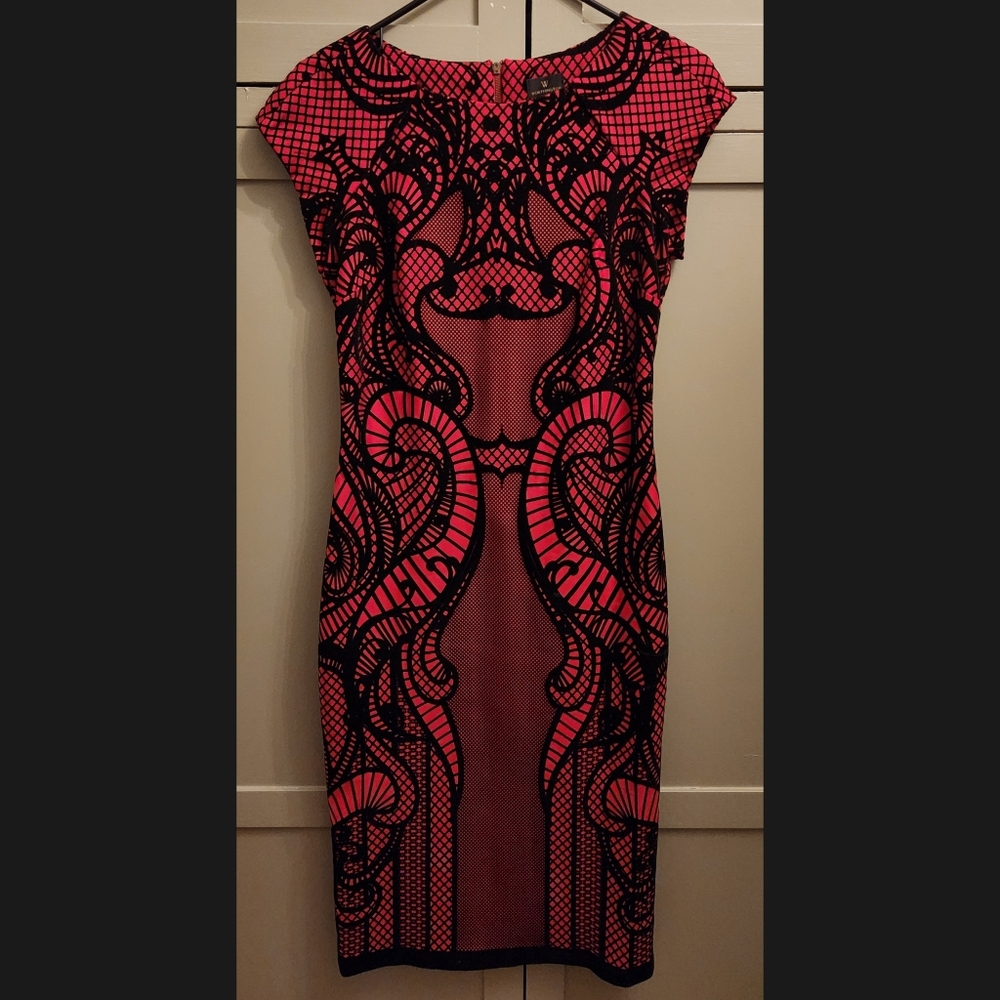Worthington Velvet Lace Dress